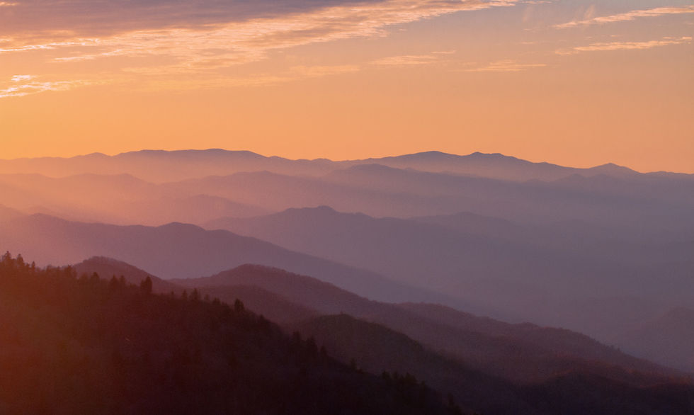 Populairste US State Park Great Smoky Mountains opent in de zomer de Kuwohi Road