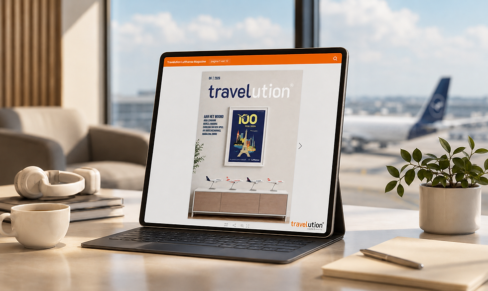 Travelution lanceert dedicated Lufthansa Group magazine