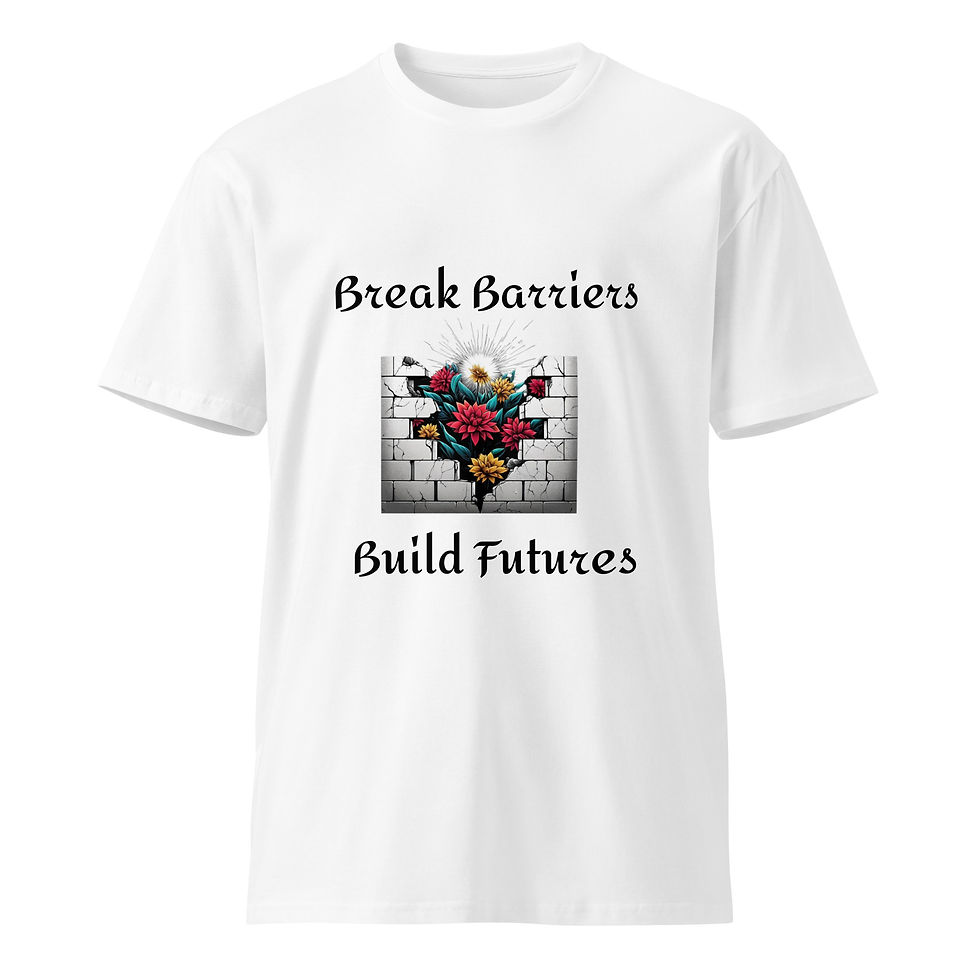 Miniatura: Romper barreras - Camiseta premium unisex