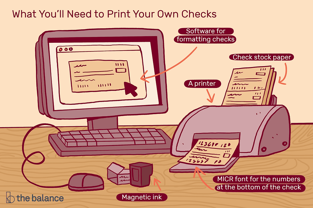Print Your Own Checks Template