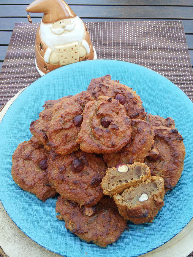 Broas de batata doce com farinha de aveia