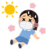 マスクをつけた熱中症の人.png