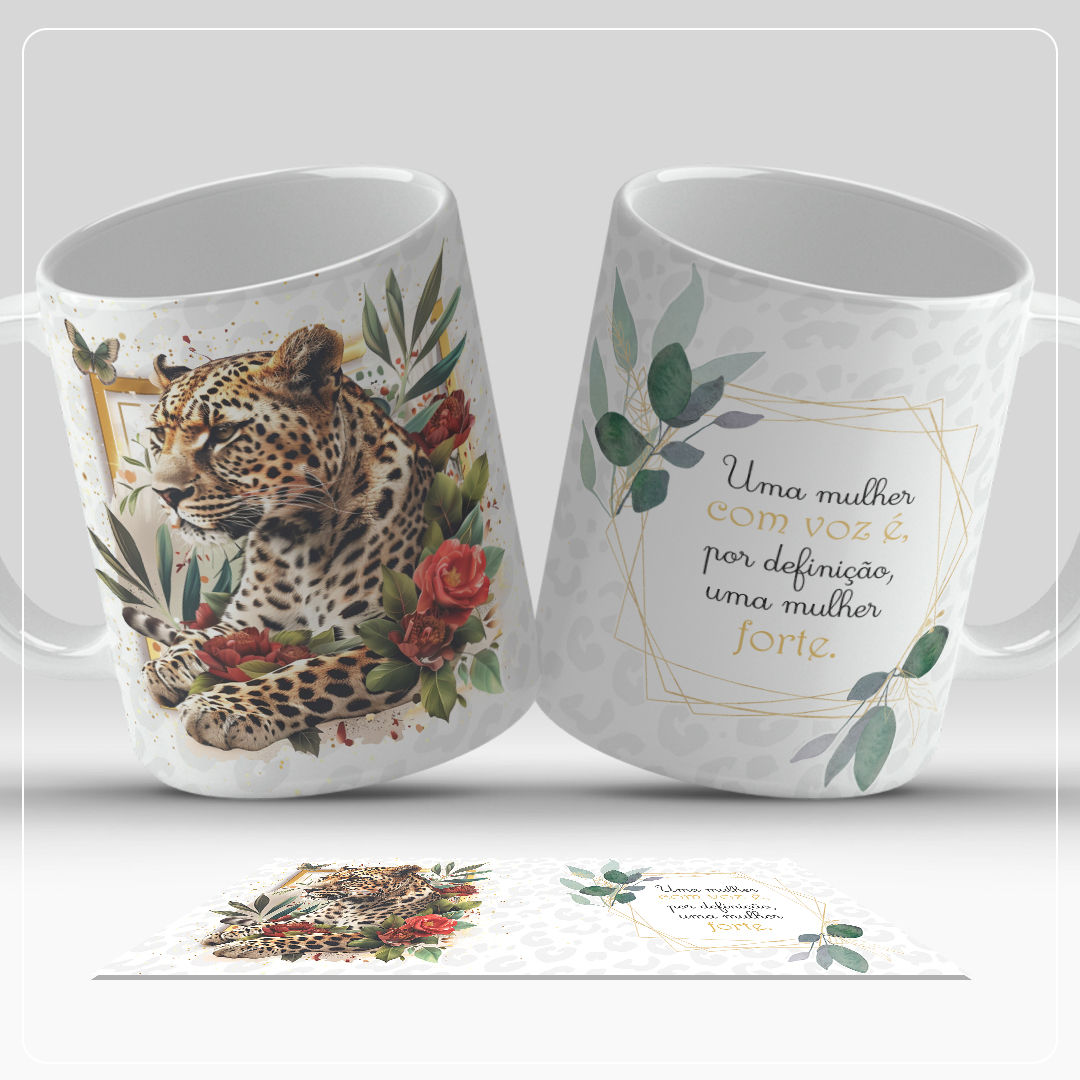 Força das Mulheres - Uma mulher com voz é, por definição, uma mulher forte.