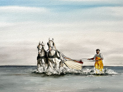 Portrait d'après photo
Portrait cheval
Portrait sur commande
Portrait animalier
Cheval de trait breton
Haras Nationaux
