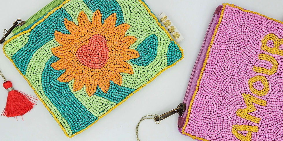 Tassen groen en roze