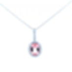 Thumbnail: Pink Tourmaline Halo Pendant (#18225)