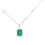 Thumbnail: Emerald Fashion Pendant (#18548)