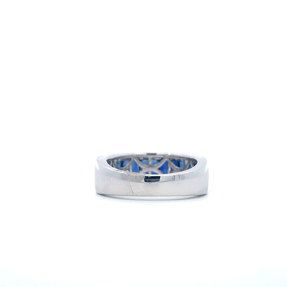 Thumbnail: Sapphire Band Ring (#18194)