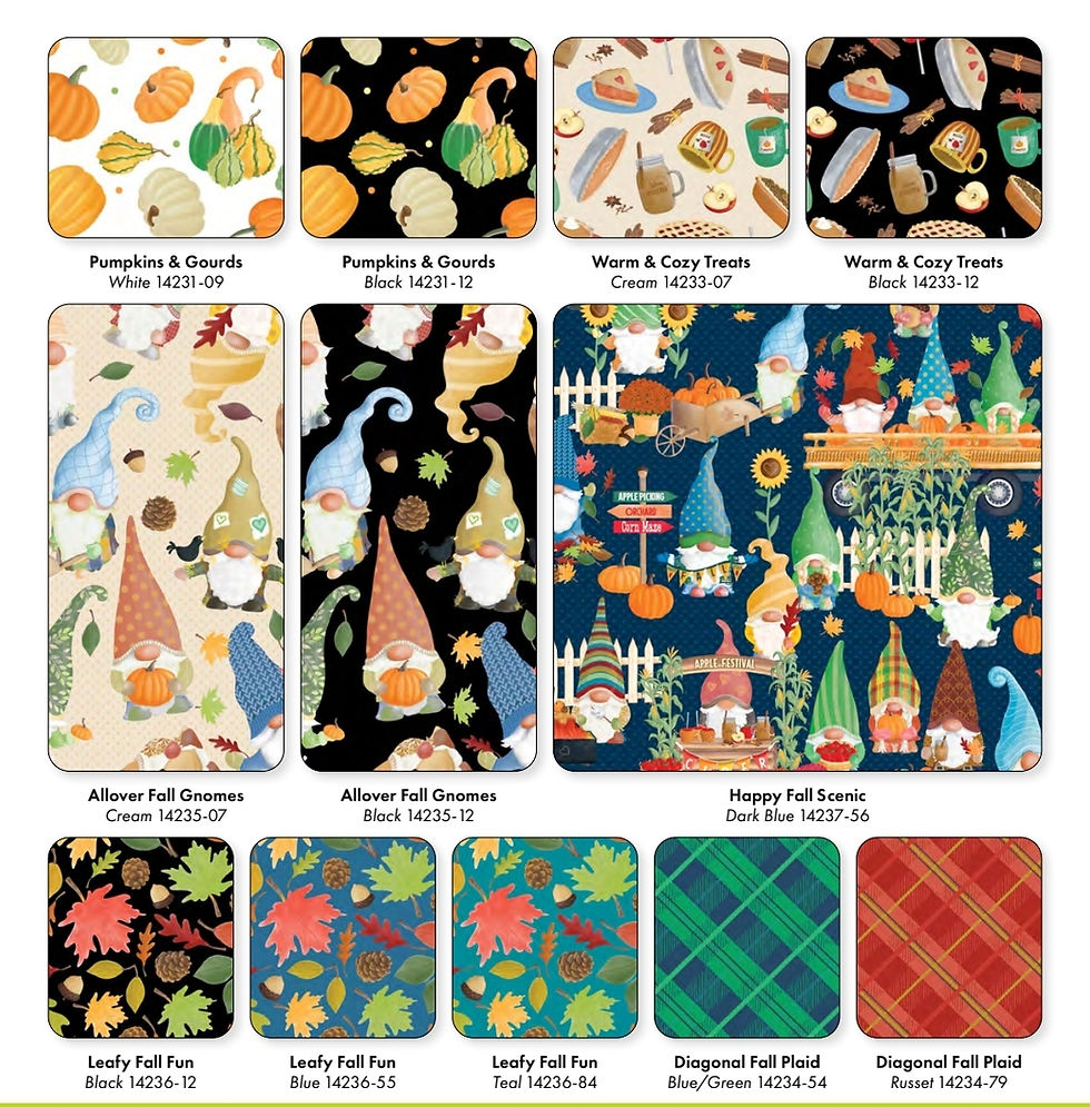 Thumbnail: Falling for Gnomes Fat Quarter Bundle