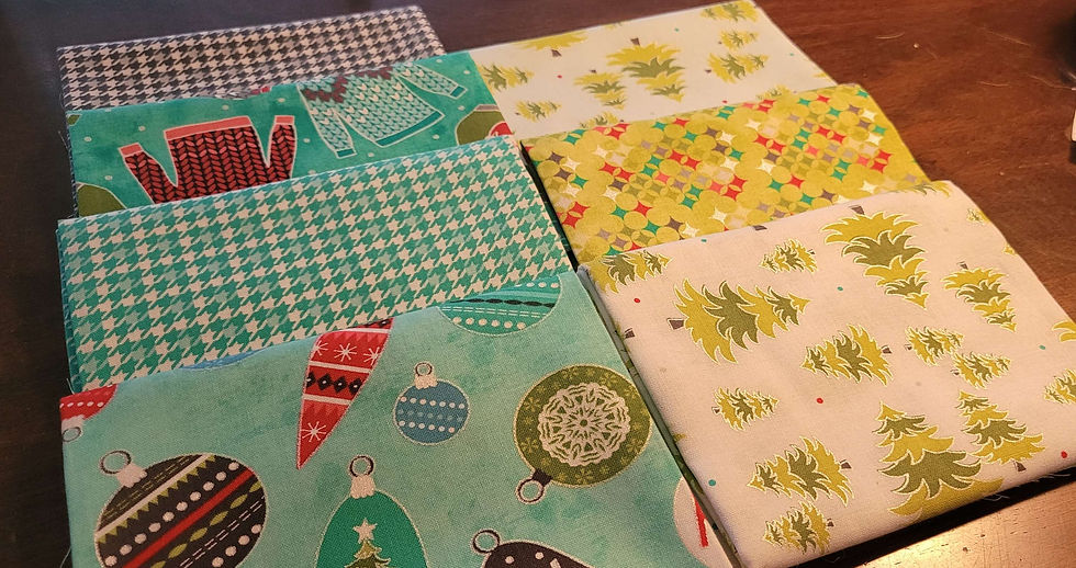 Thumbnail: Benartex A Cozy Winter fat quarter bundle