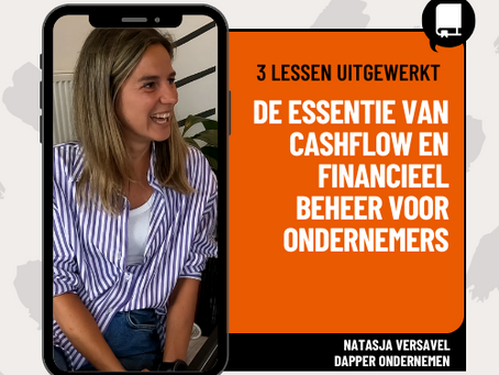 Cashflow en Financieel Beheer voor Ondernemers met Natasja Versavel | Dapper Ondernemen