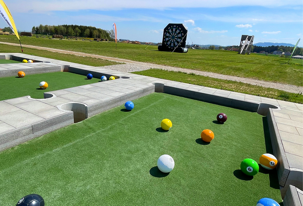 Soccerbillard Freizeitpark Behamberg