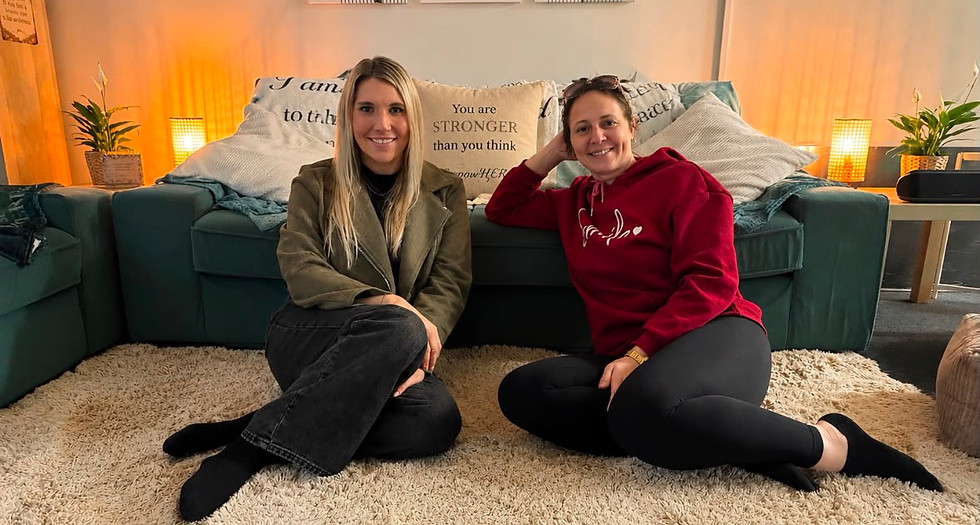 Founders of The EmpowHER Project together in the women’s support hub in Cardiff