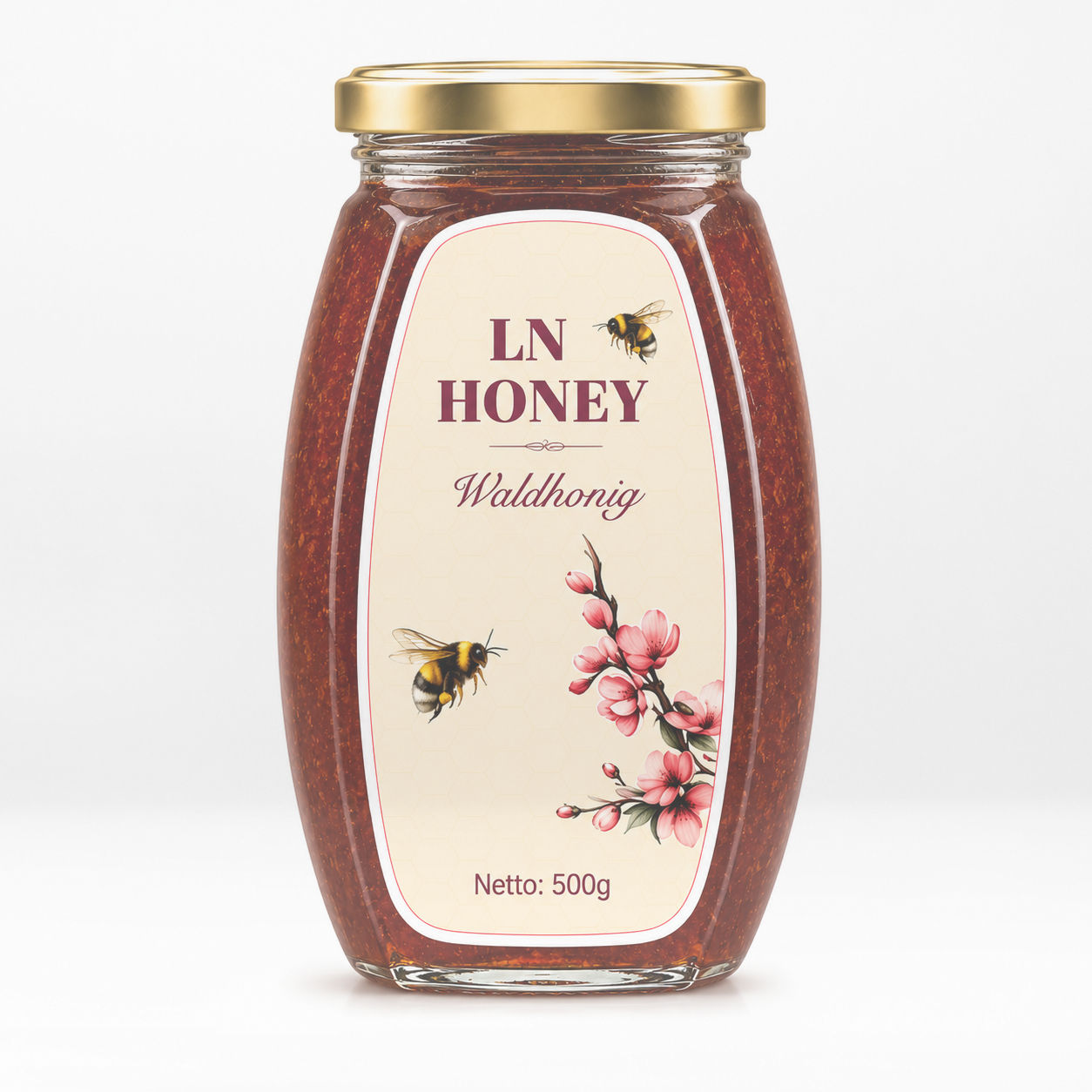 Waldhonig 500g Bienenhonig Naturprodukt ohne Zusätze
