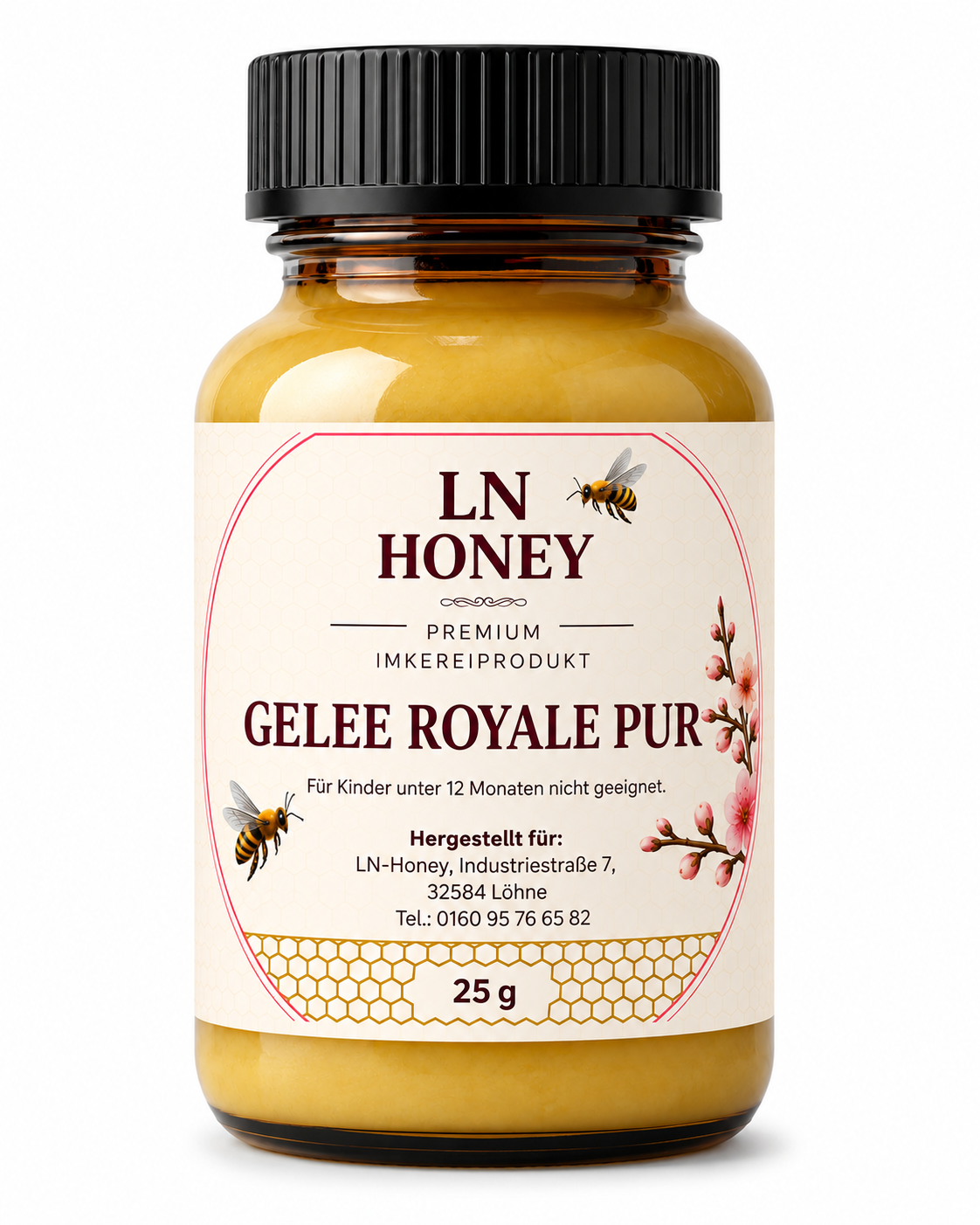 25g Gelée Royale Imkerqualität Naturprodukt ohne Zusätze