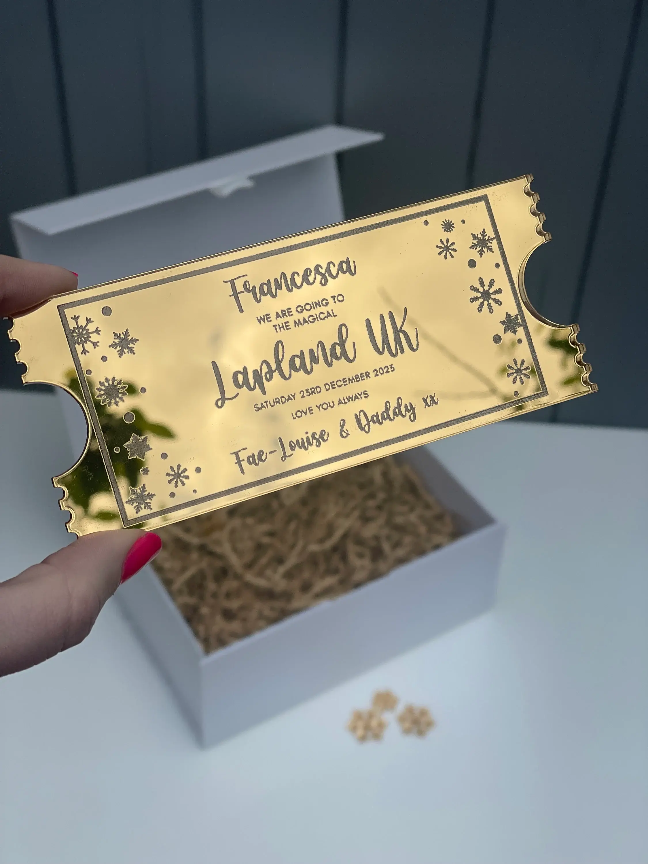 Lapland Reveal  Golden Ticket