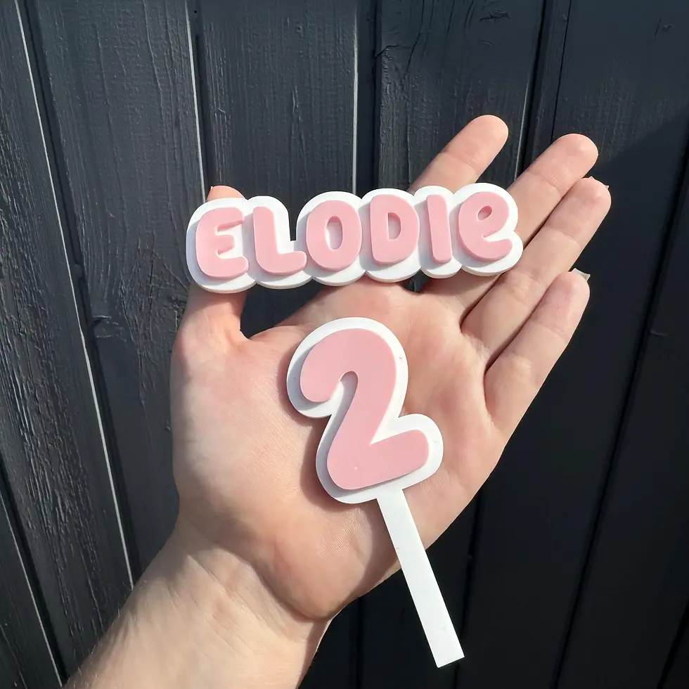 Thumbnail: Elodie name and age 2 cutouts