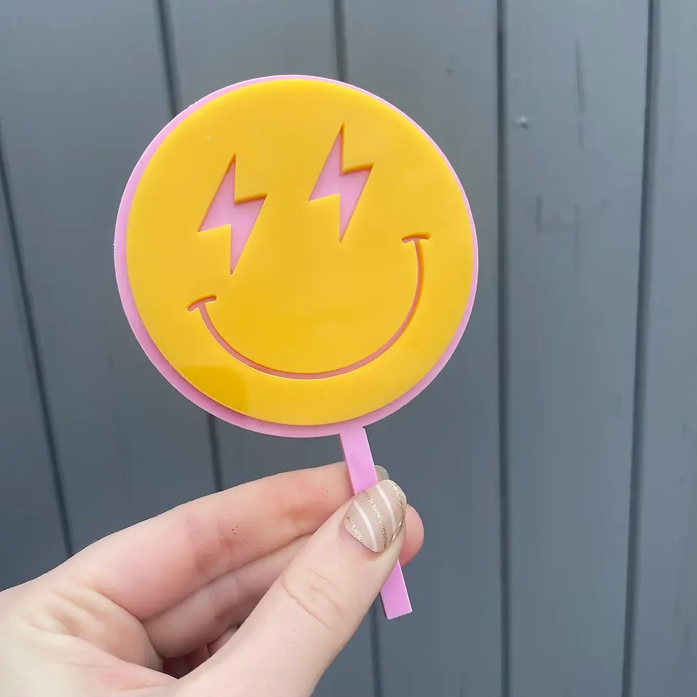 Thumbnail: Large Smiley Charm