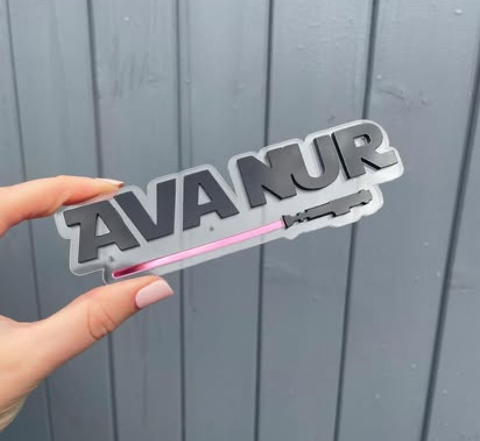 Thumbnail: Starwars Name Charm
