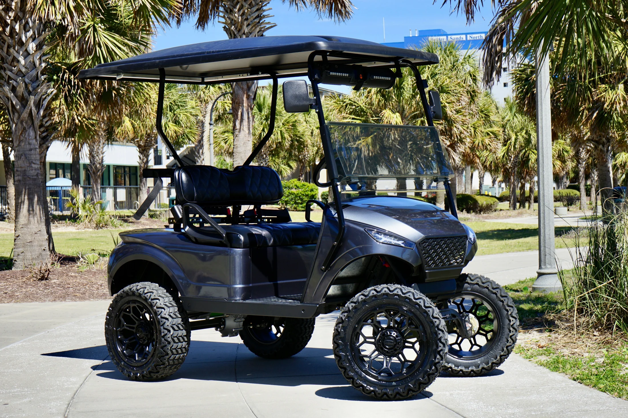 black golf cart .webp