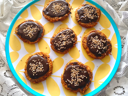 Bollito de zanahoria con chocolate