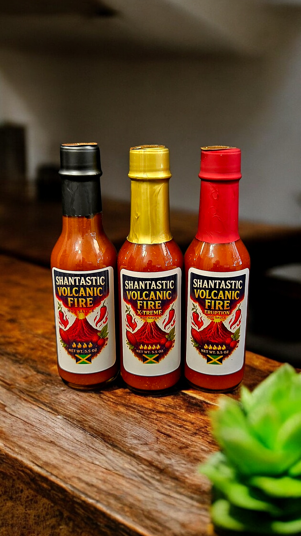 Thumbnail: Shantastic Volcanic Fire Hot Sauce Series