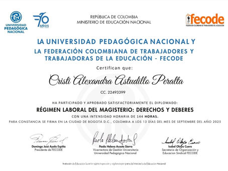 Diplomado en Regimén laboral: derechos y deberes Universidad Pedagógica y Fecode