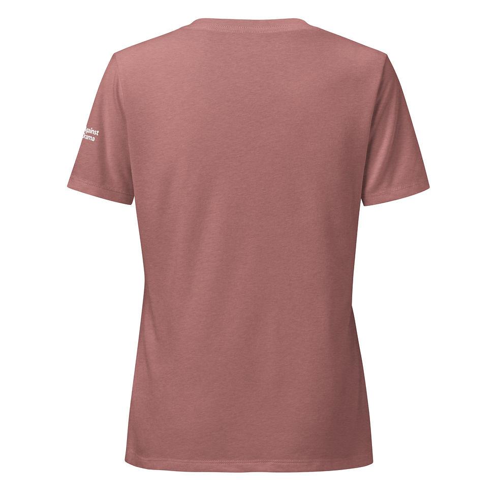 Thumbnail: Lil Nacho / Chip Against Drama / Women’s Relaxed V-Neck T-Shirt