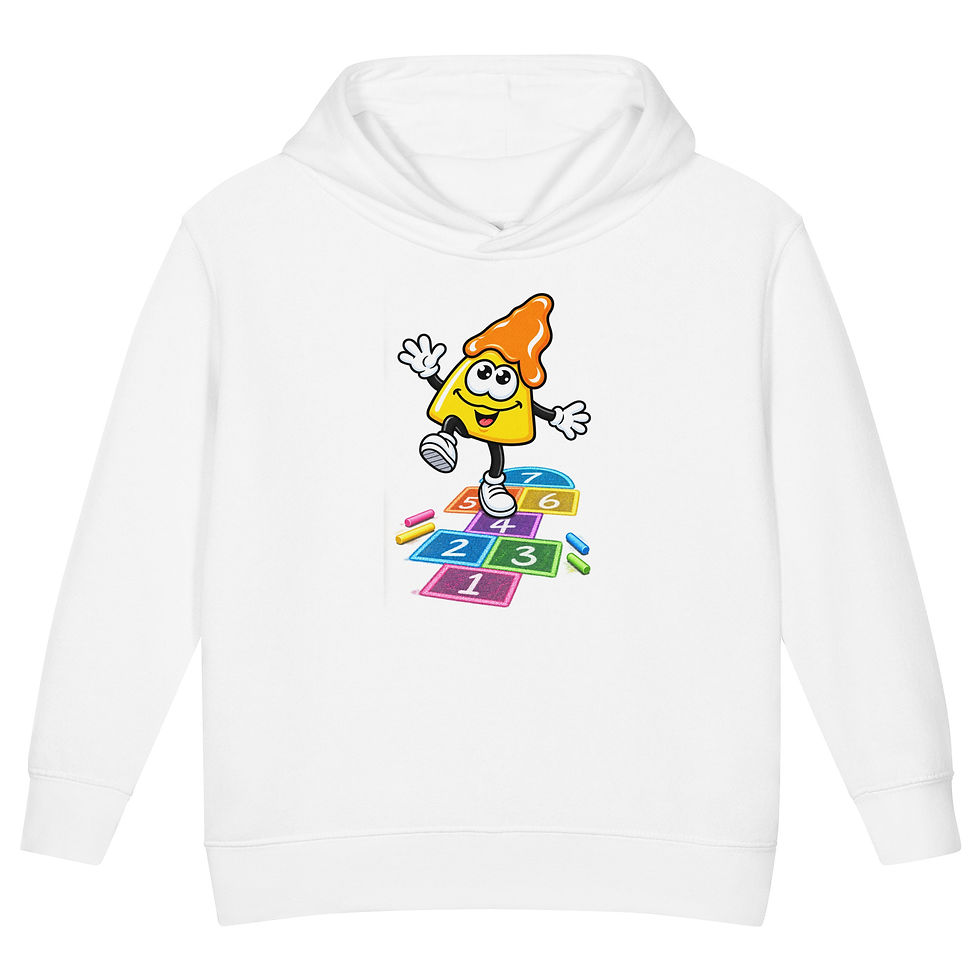 Thumbnail: Lil Nacho Hopscotch Toddler fleece pullover hoodie