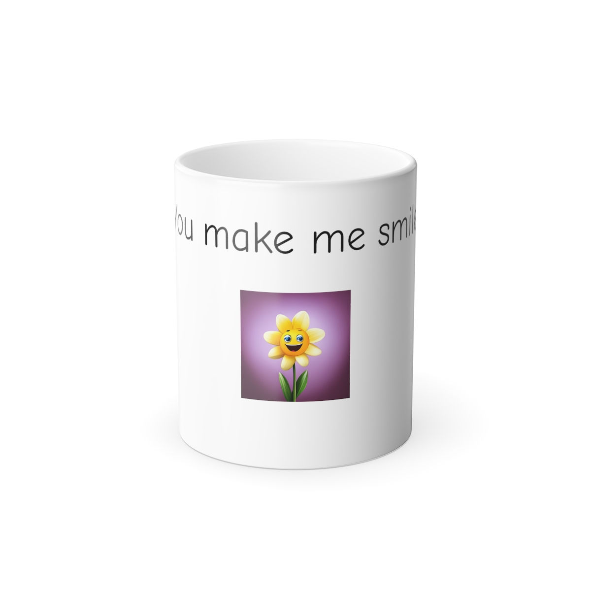 Lil Nacho "You Make Me Smile" Color Morphing Mug, 11oz