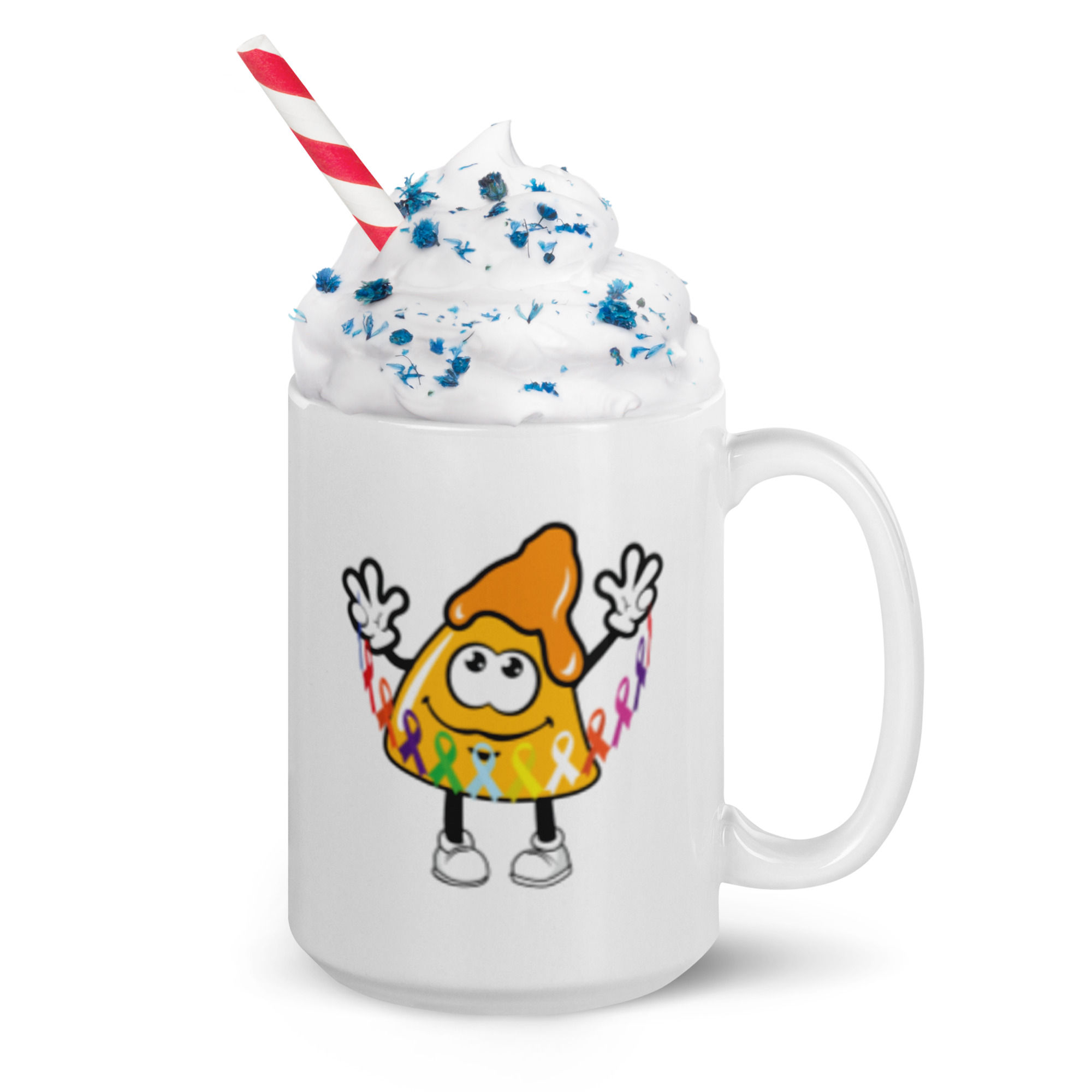 Lil Nacho / White glossy mug