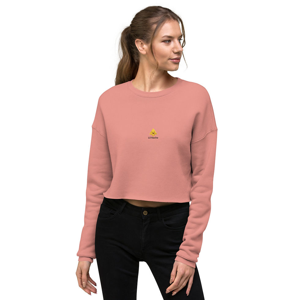 Thumbnail: Lil Nacho / Crop Sweatshirt / Women's