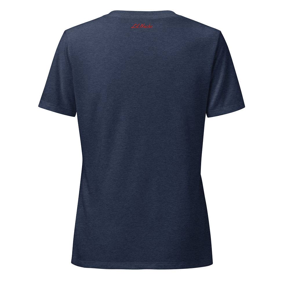 Thumbnail: Lil Nacho  Faith  Women’s Relaxed V-Neck T-Shirt