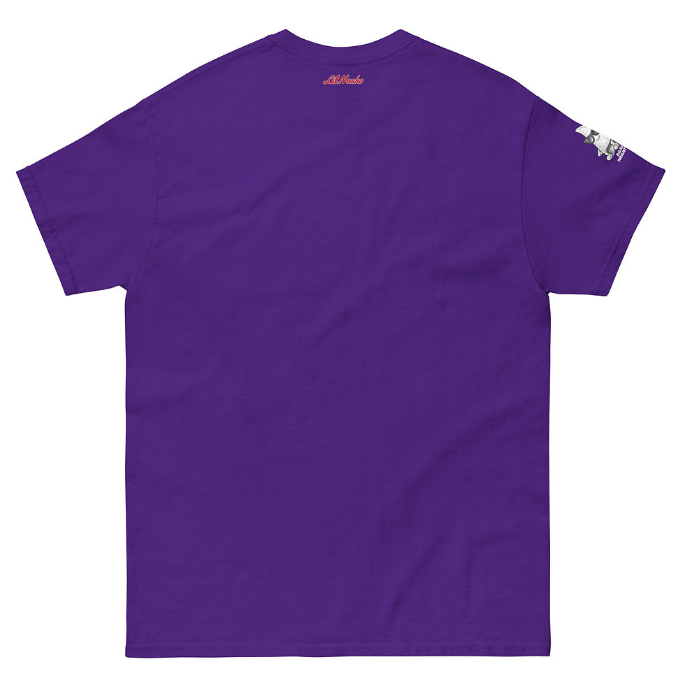 Thumbnail: Senior Nacho Against Negativity Men's classic dark color T-Shirt