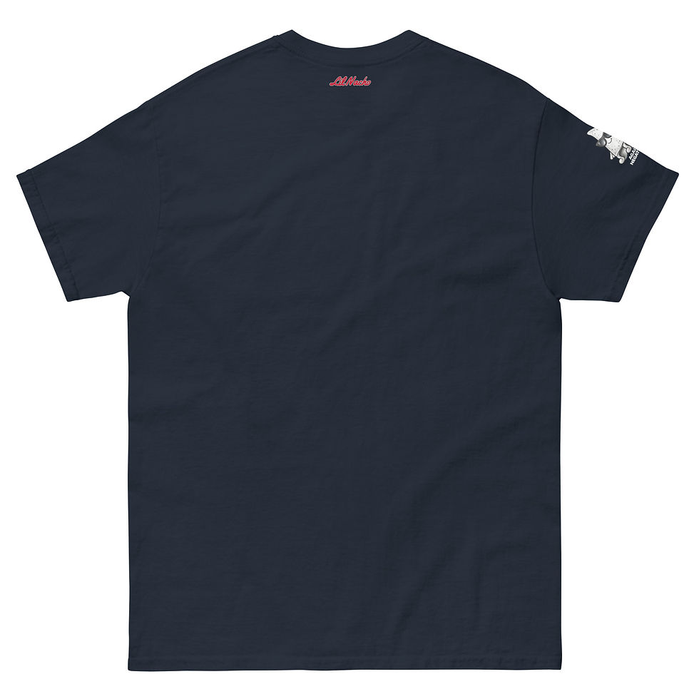 Thumbnail: Senior Nacho Against Negativity Men's classic dark color T-Shirt