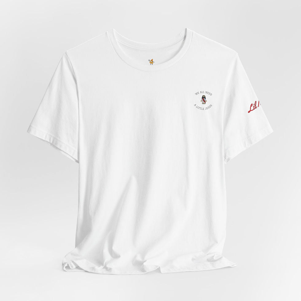 Thumbnail: Lil Nacho / We All Need A Little Jesus With Us 2 / Crewneck  Tee 