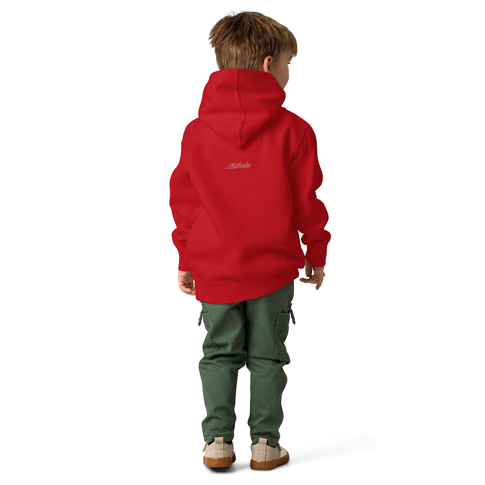 Thumbnail: Lil Nacho Blowing Bubbles Toddler fleece pullover hoodie