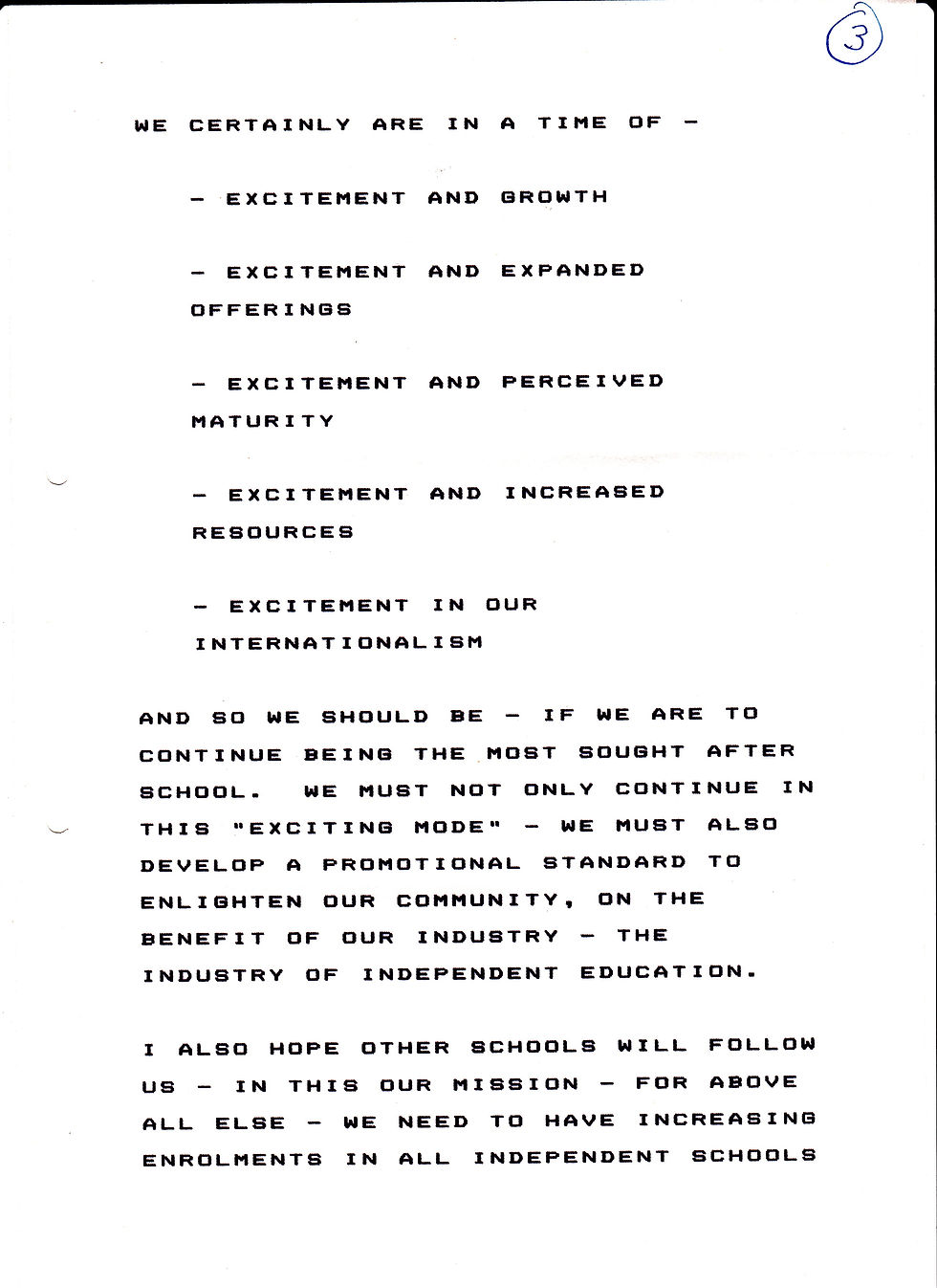 John Lang Original Notes