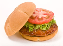 wendys Pollo burguer