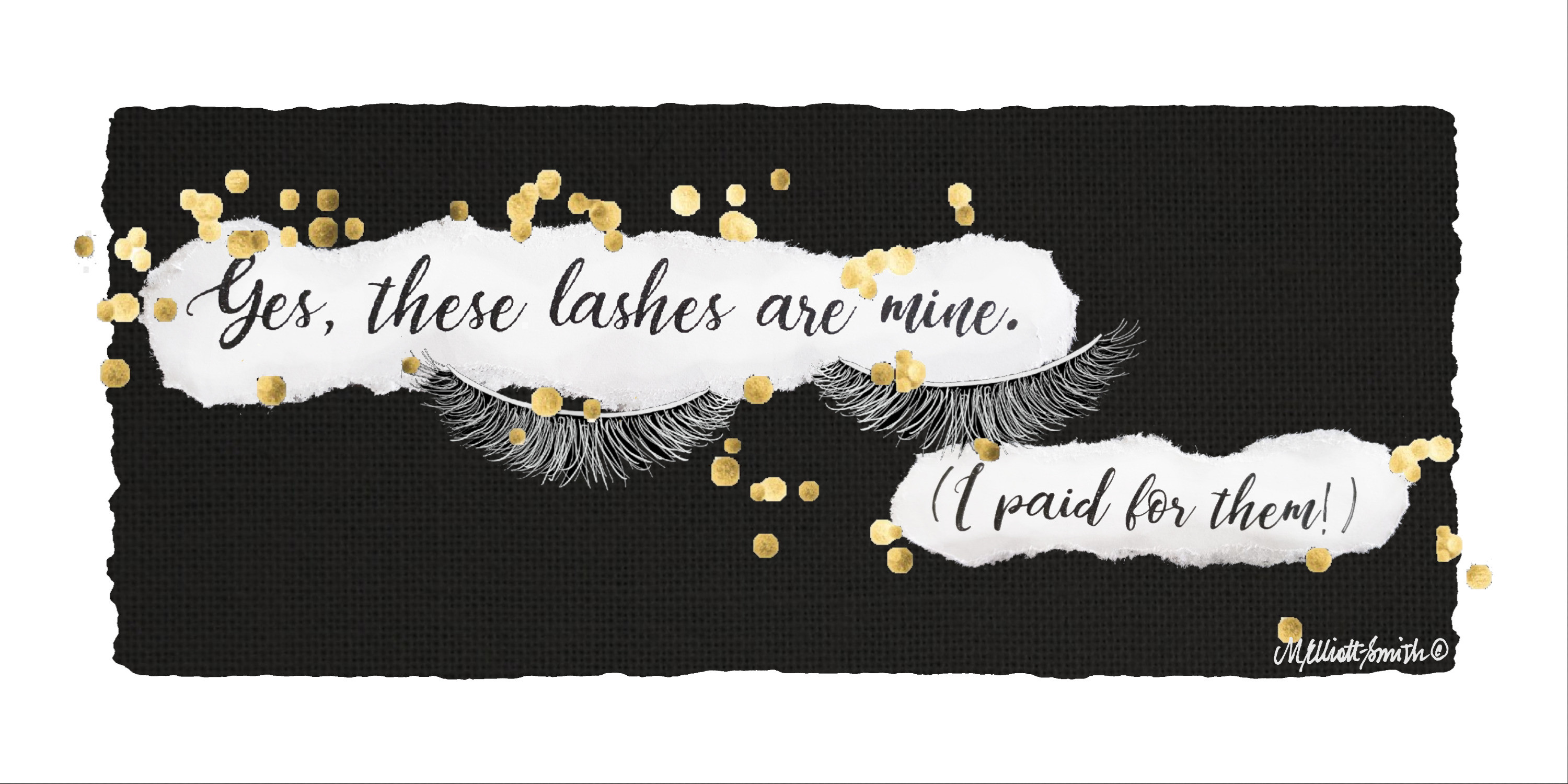Yes, These Lashes are Mine!