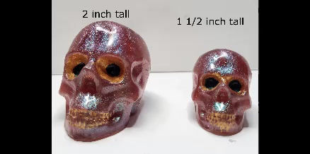 Thumbnail: Epoxyed resin Skulls