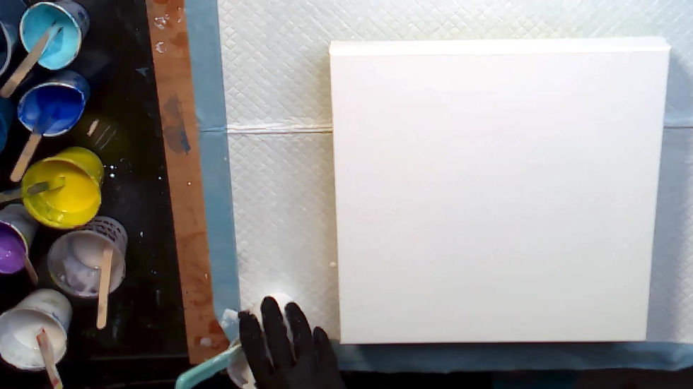 Thumbnail: "Blue River" with silver frame