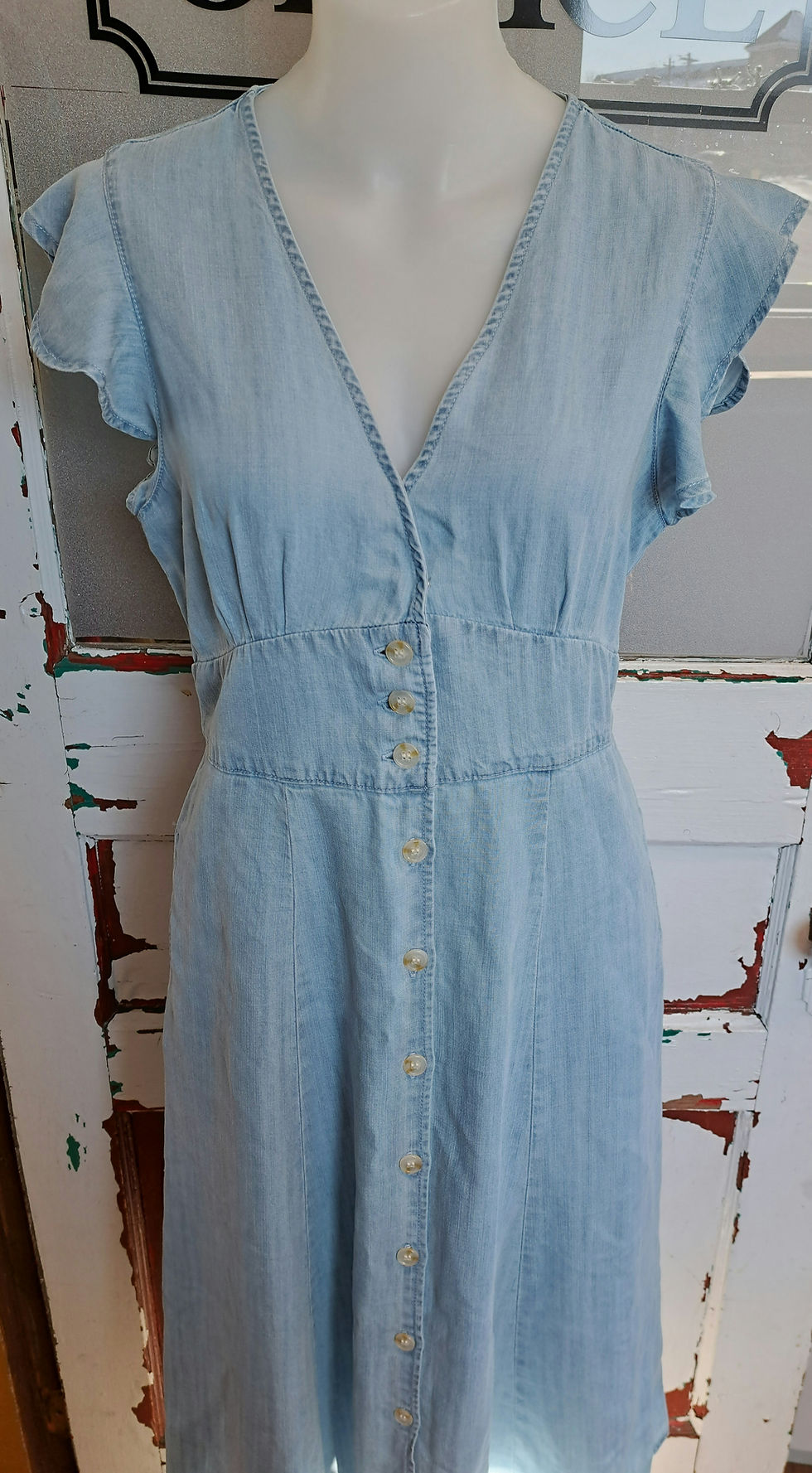 Thumbnail: Velvet Heart Jean Dress