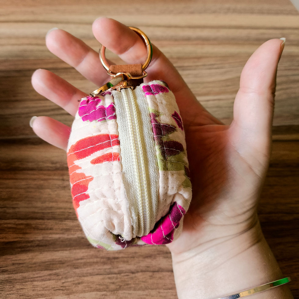 Thumbnail: Everyday Cotton Keyring Pouch