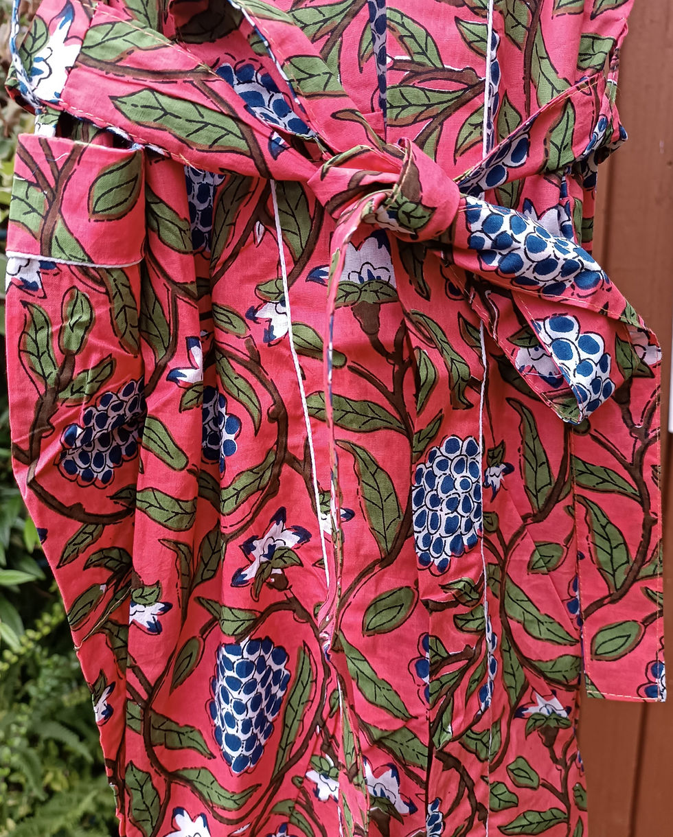 Thumbnail: Indian Cotton Light Dressing Gown