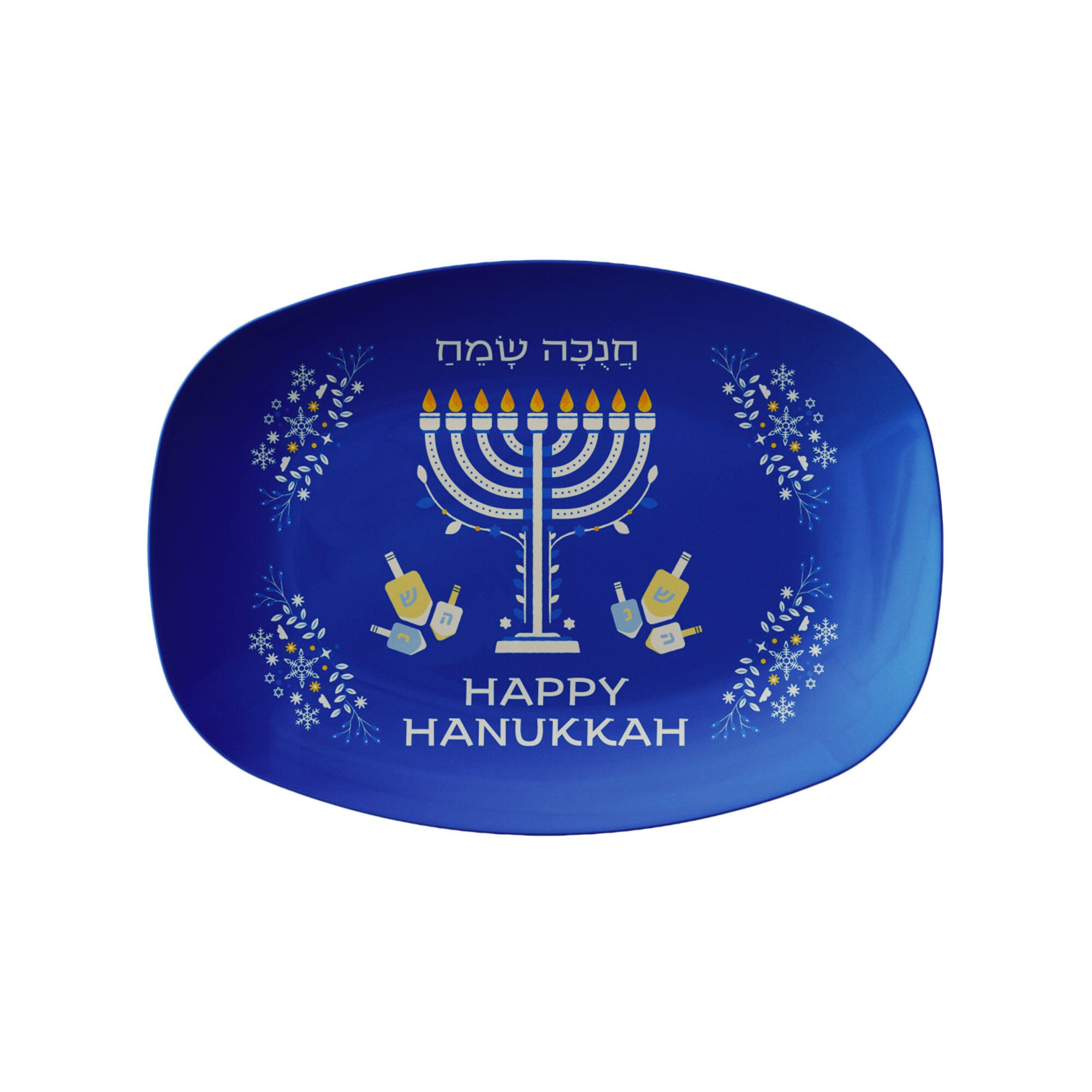 Hanukkah Platter, Hanukkah Plate, Chanukah Plates, Hanukkah Gifts, Hanukkah Dec