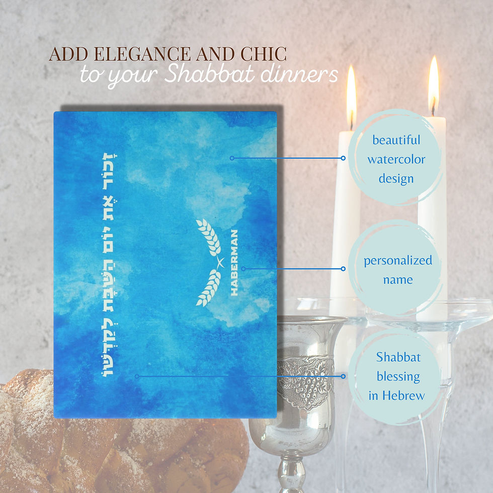 Thumbnail: Personalized Glass Challah Board