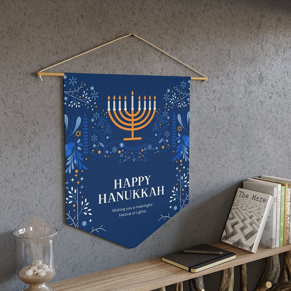 Thumbnail: Hanukkah Pemant | Hanukkah Decorations | Chanukkah Home Decor