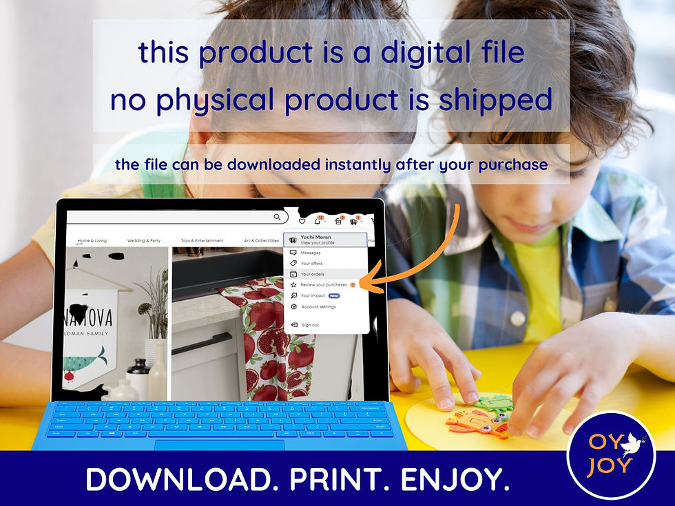 Thumbnail: Printable Coloring Haggadah for Kids, Passover Activities, Passover Activity Bo