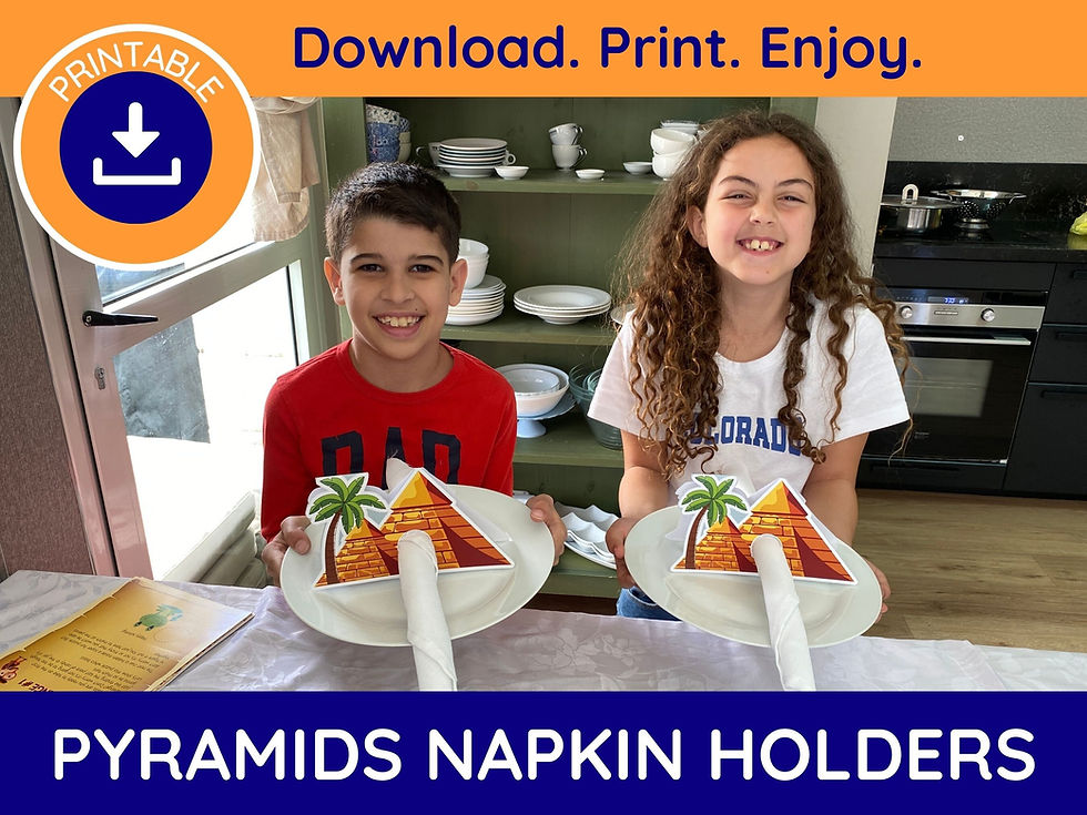Thumbnail: Passover Table Runner and Table Decor